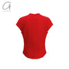 SAMUEL GUI YANG 25 Spring/Summer Tops/Skirts SGY-SS25ATP12-1-1-LYCHEESHELL Red Tops